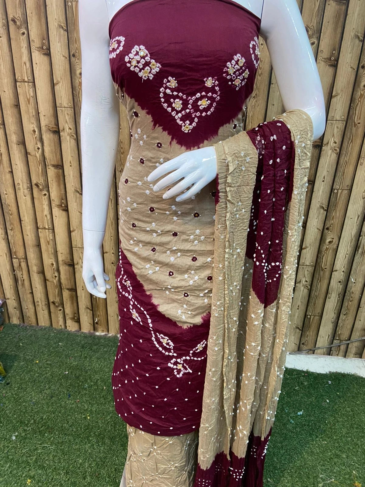 bandhani suits