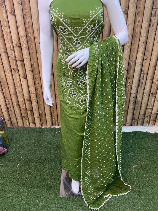 bandhani suits