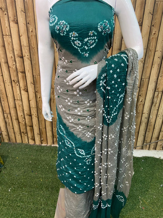 bandhani suits