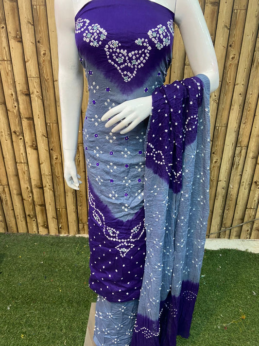 bandhani suits